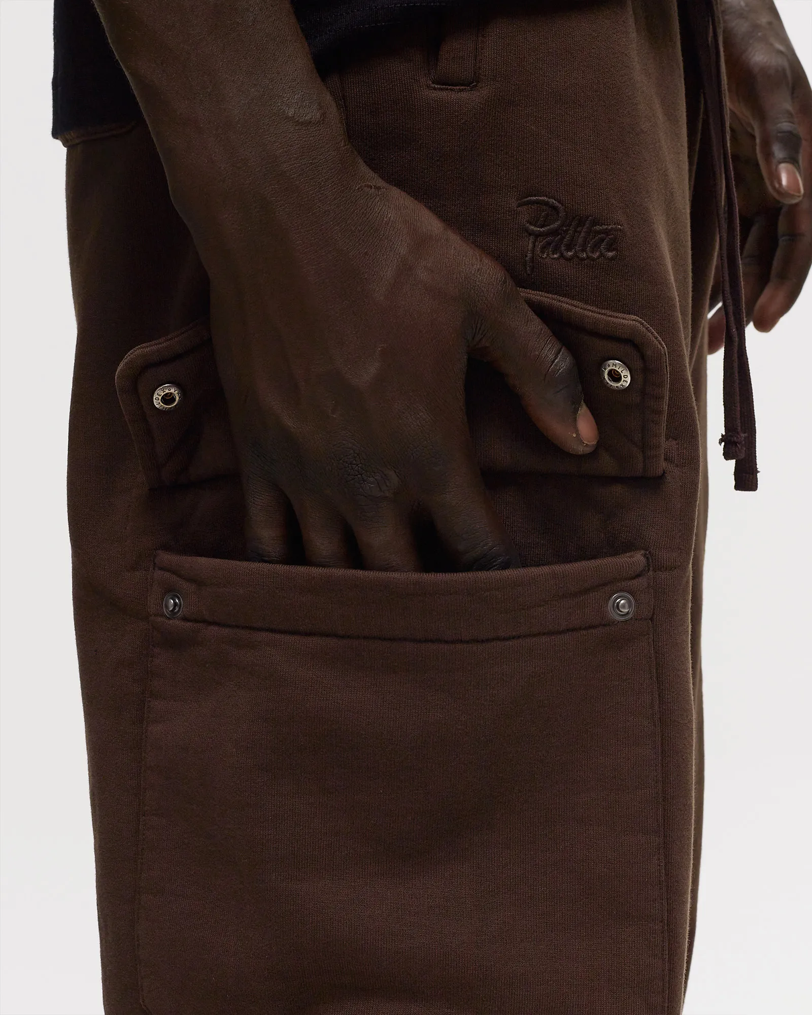 PATTA BASIC PIGMENT DYE CARGO JOGGING PANTS