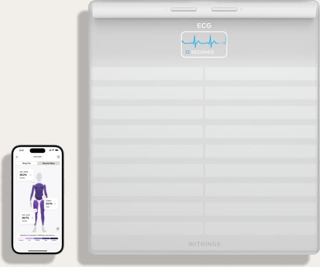 Withings Body Scan smartvægt, hvid