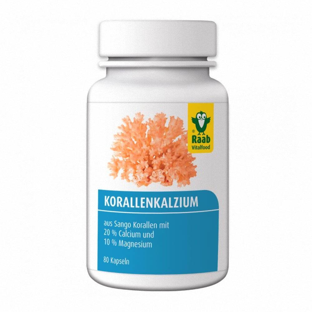 Raab Korallen Calcium Kapseln