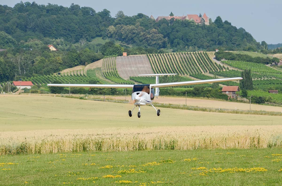 Ultraleichtflugzeug selber fliegen Ippesheim