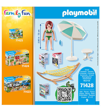 Playmobil Family Fun - H?ngek?je - 71428 - 9 Dele
