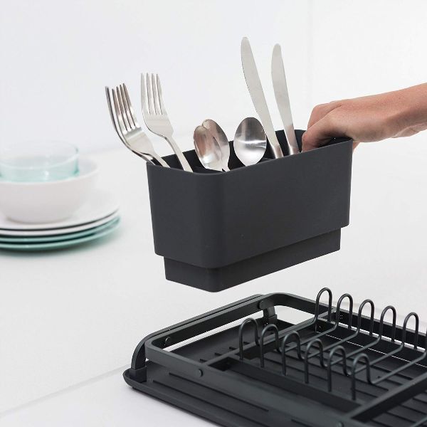 Égouttoir à vaisselle compact Gris Foncé - Sink Side