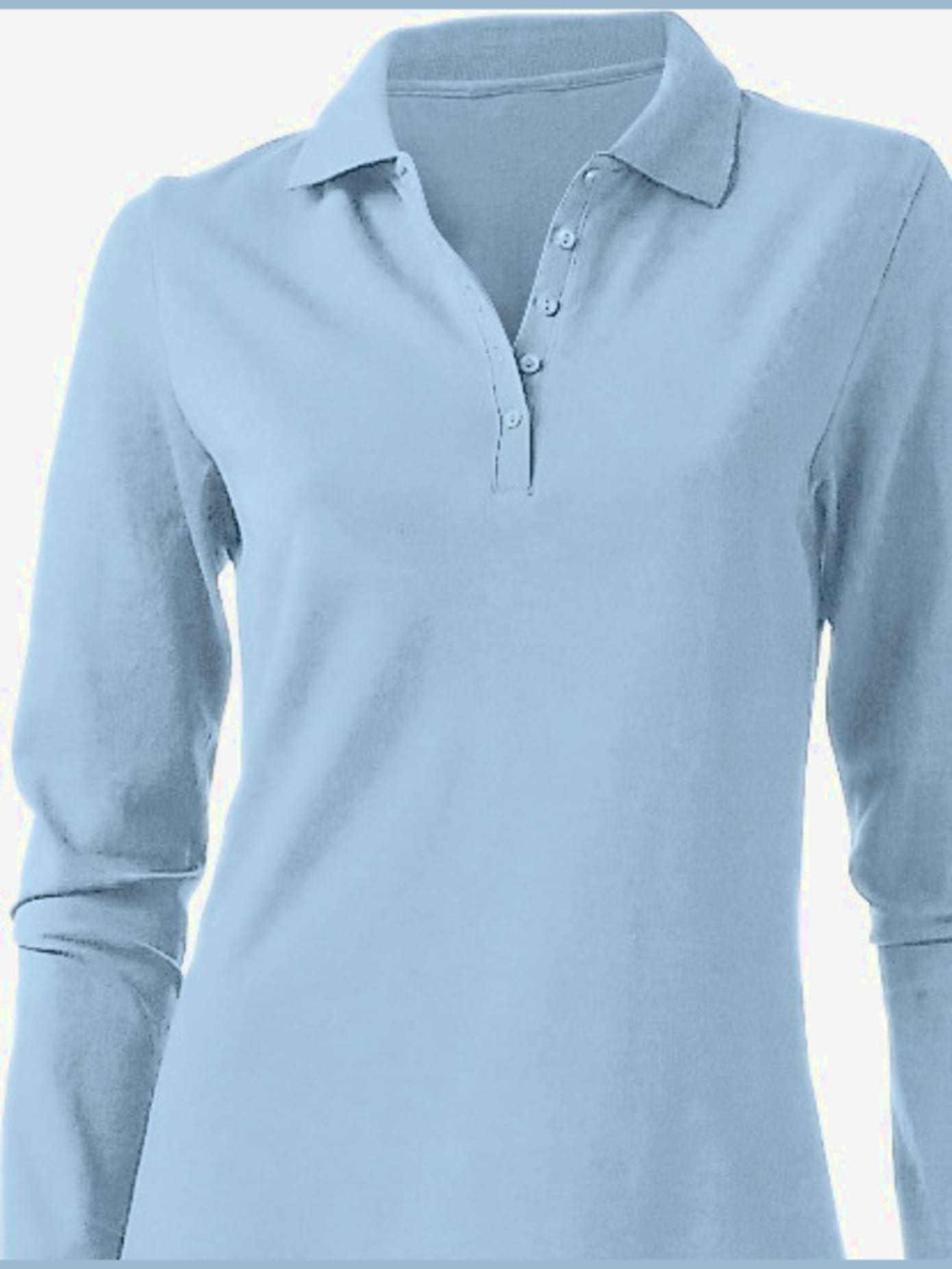 Polo manches longues