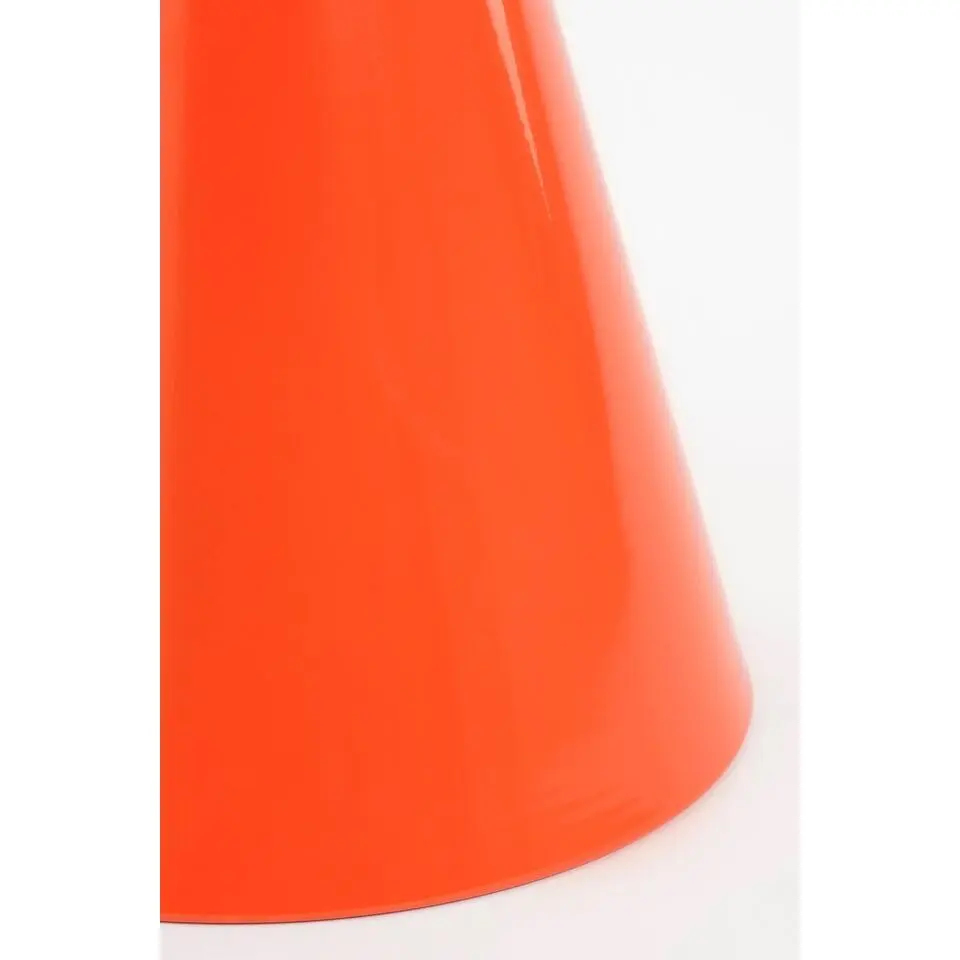 Mica Decorations Jim Bijzettafel - H45 x Ø31 cm - IJzer - Oranje