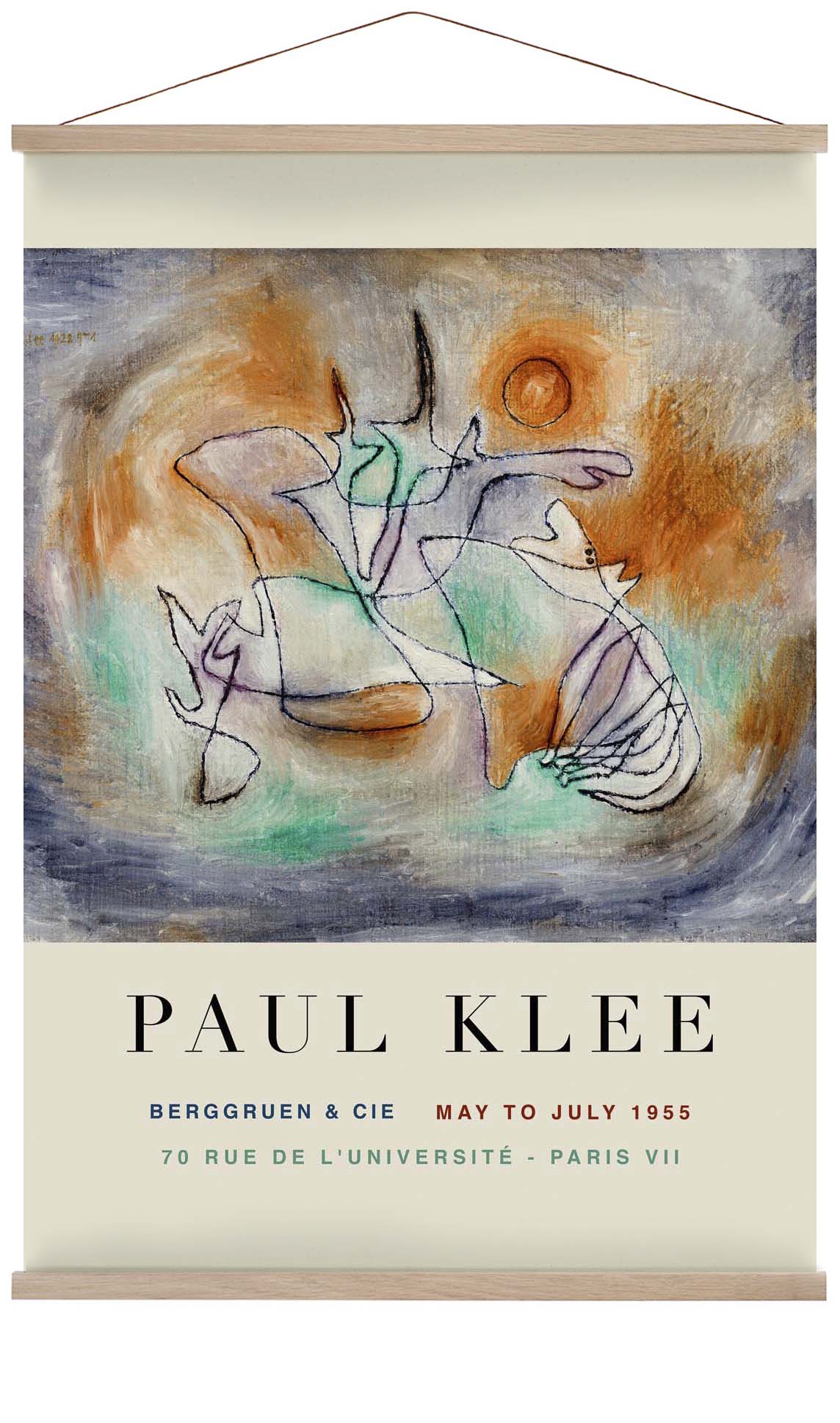 Paul Klee Heulender Hund Kunstausstellung