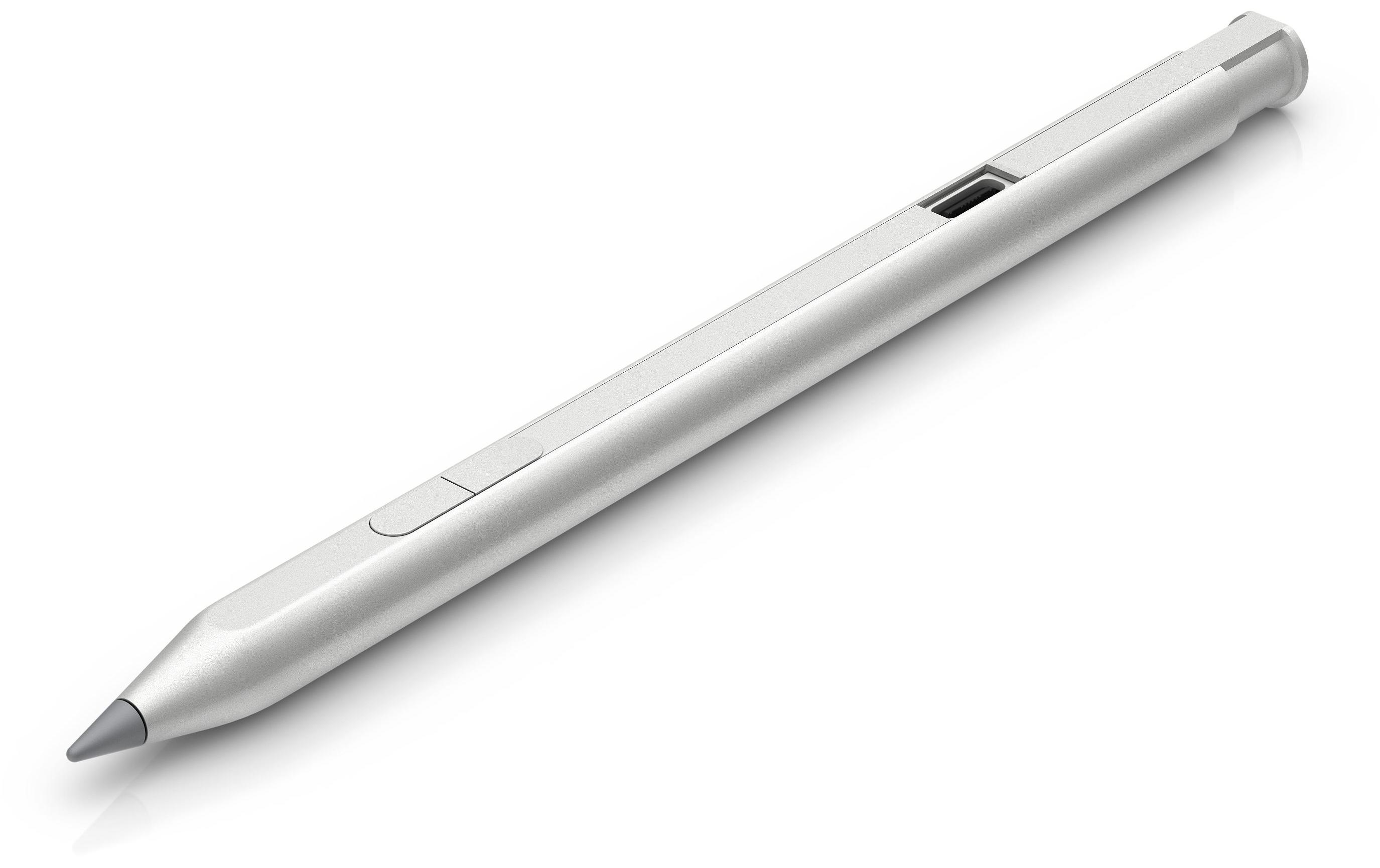 Eingabestift Tilt Pen MPP 2.0 3J123AA SilberHP Eingabe-Stift mit verbesserter Technik und langer Akkulaufzeit