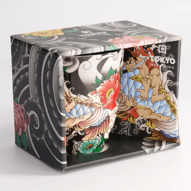 Tokyo Yakuza Karper Beker in Geschenkdoos 8.5x10.2cm 380ml