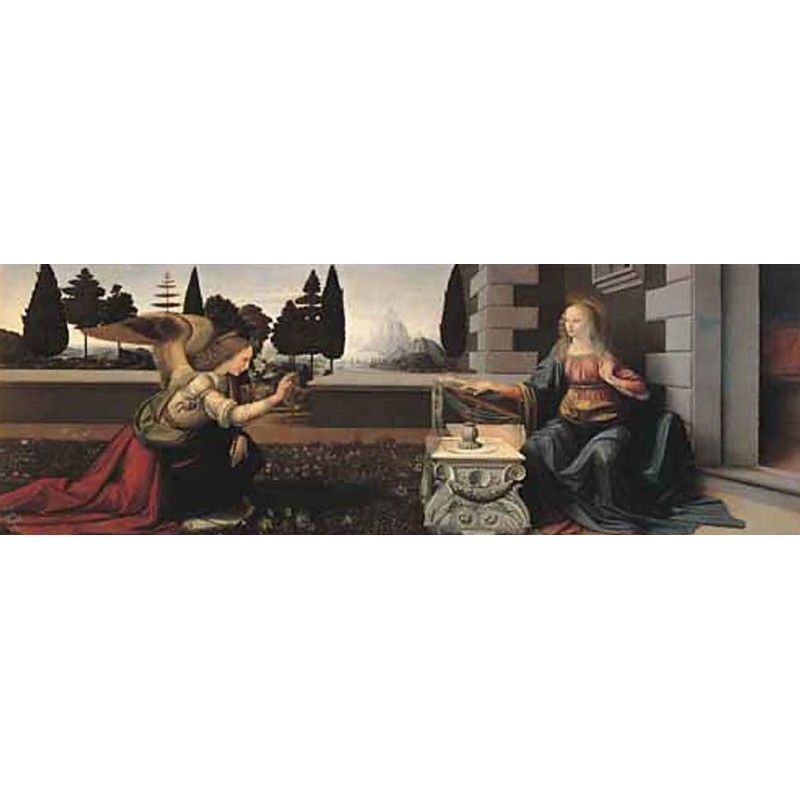 Puzzle 1000 pièces - De Vinci - Annunciazione