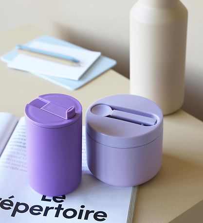 Design Letters Termokop - To Go - 350 ml - Lilla