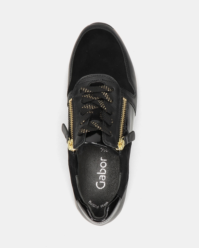 Gabor Lage sneakers  - zwart