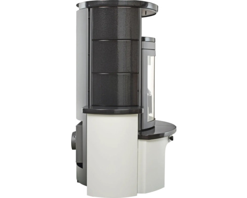 Hark Avenso GT ECOplus keramische haardset, zwart, 6 kW