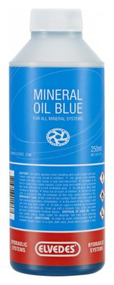 Huile Minérale Elvedes pour Système Hydraulique / 250 mL / Bleu (Magura)