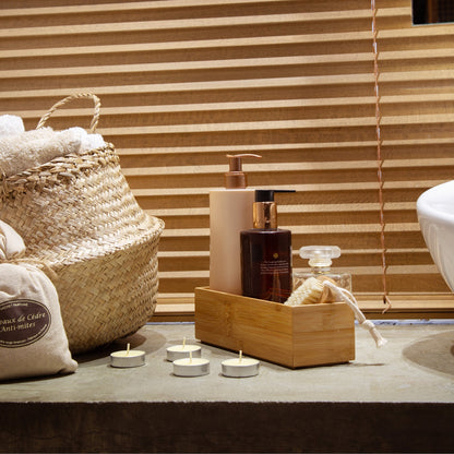 Boîte de rangement en bambou Osaka M