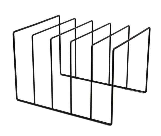 Studio 57 Vinylpladeholder i metal (Sort)