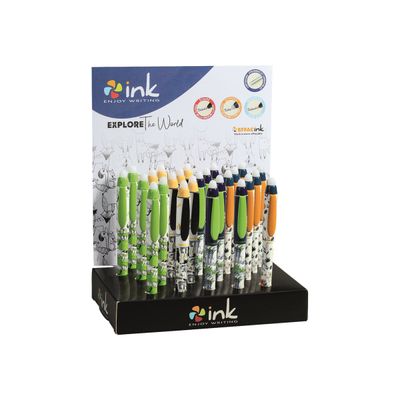 Ink EFFACink Explore The World - Stylo à bille effaçable - différents modèles disponibles