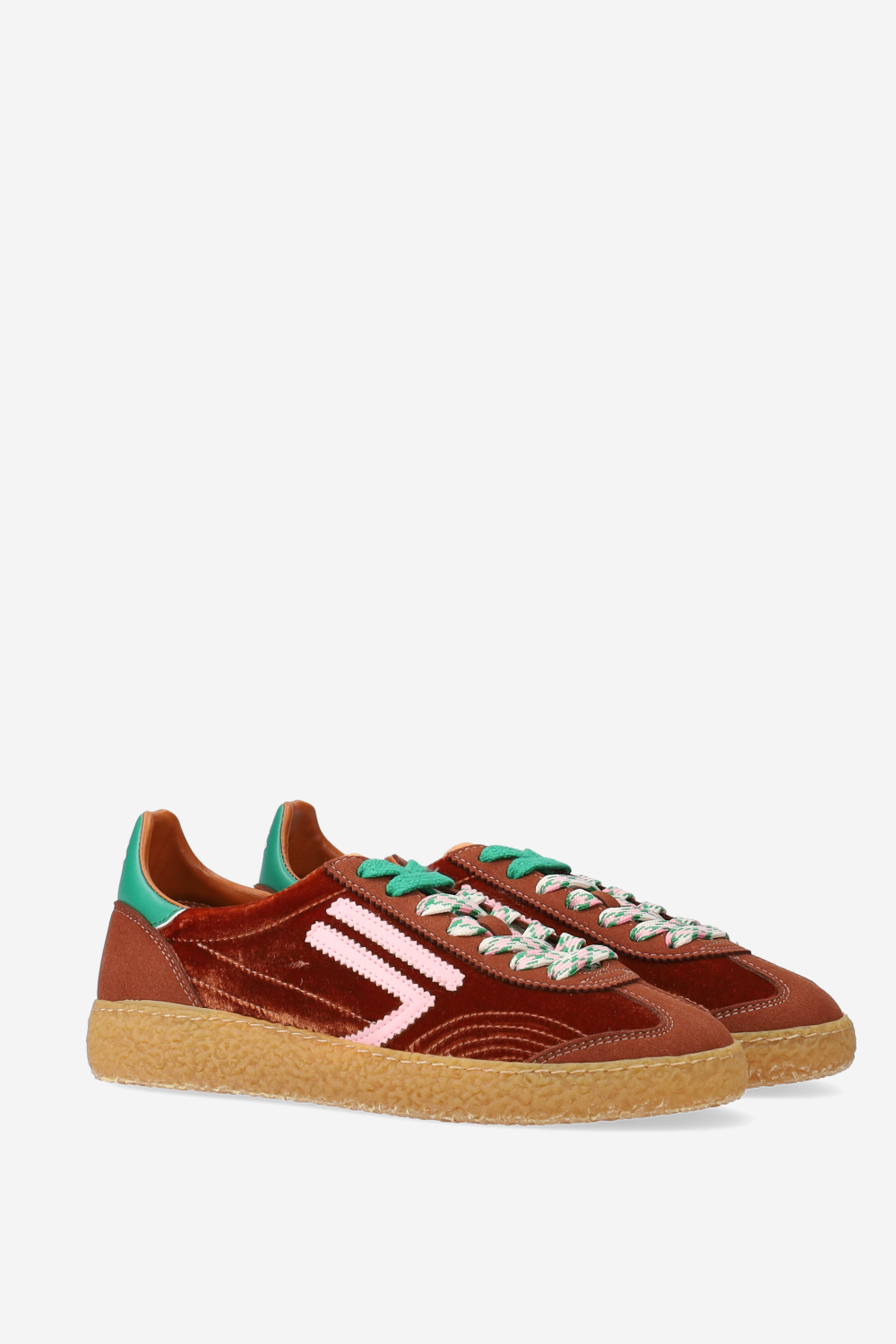6.01 XS velvet sneakers