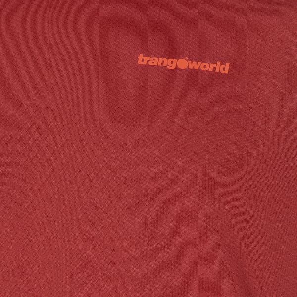 T-shirt randonnée TRANGOWORLD DUNDRET KETCHUP