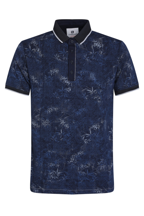 Gabbiano blauwe heren polo