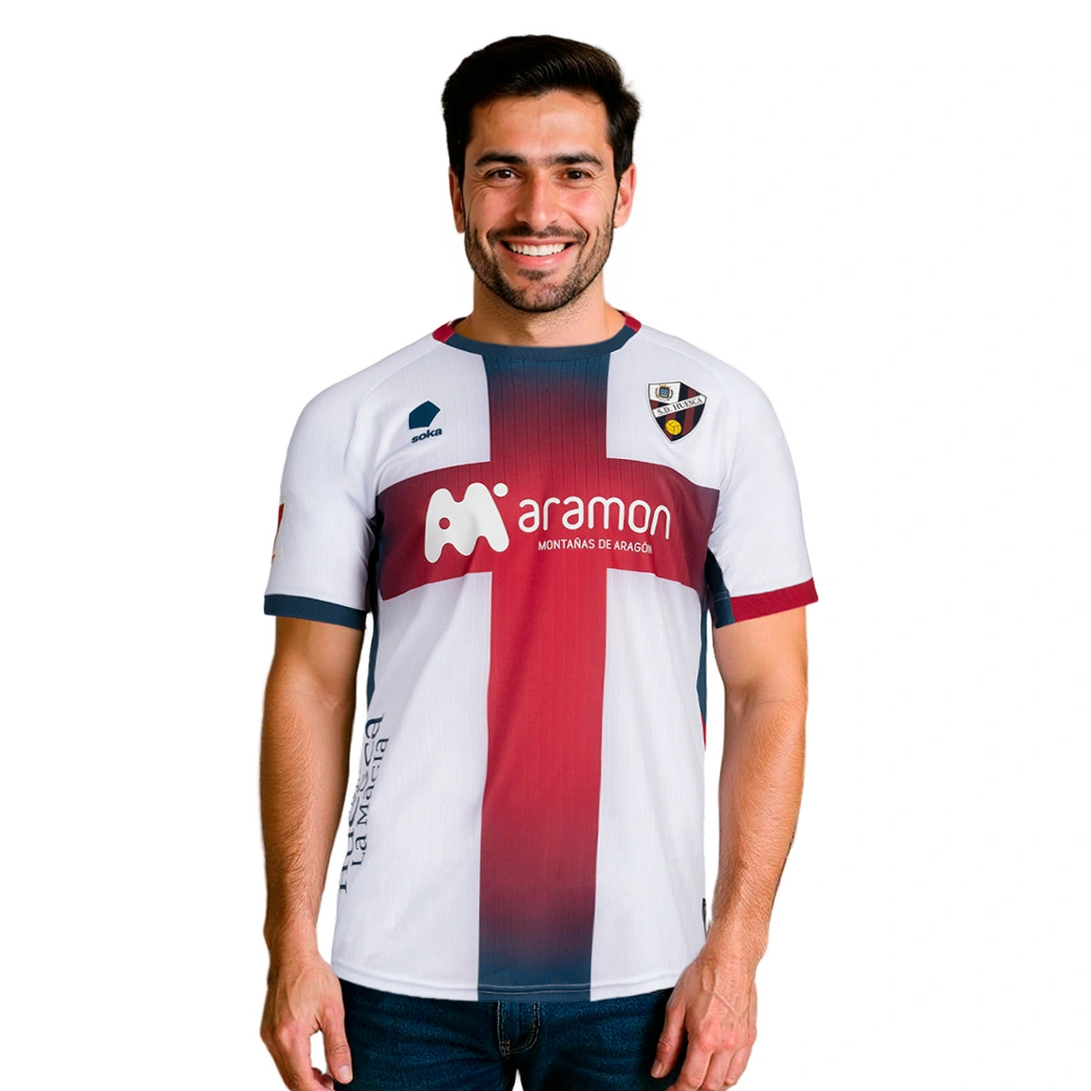 Camisola Soka Sociedad Deportiva Huesca Segundo Equipamento 2025-2026