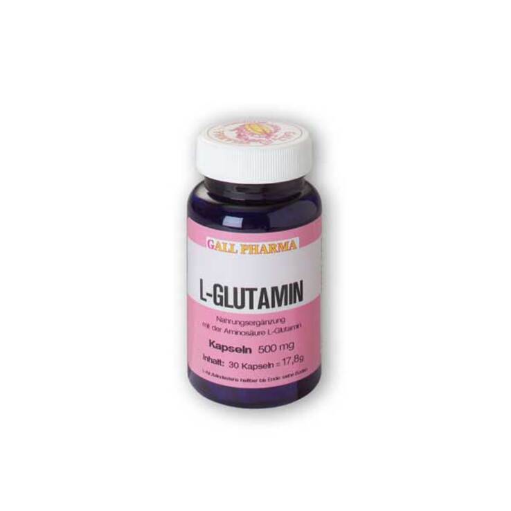 L-Glutamin 500 mg Kapseln, 30 St
