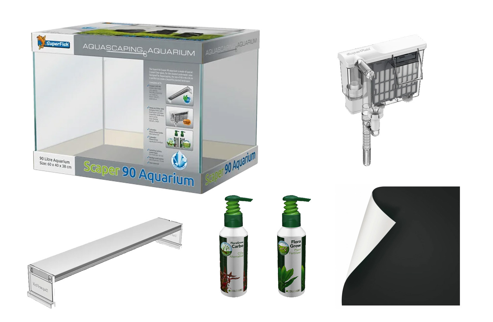Superfish Scaper Aquarium 90 | Aquascaping