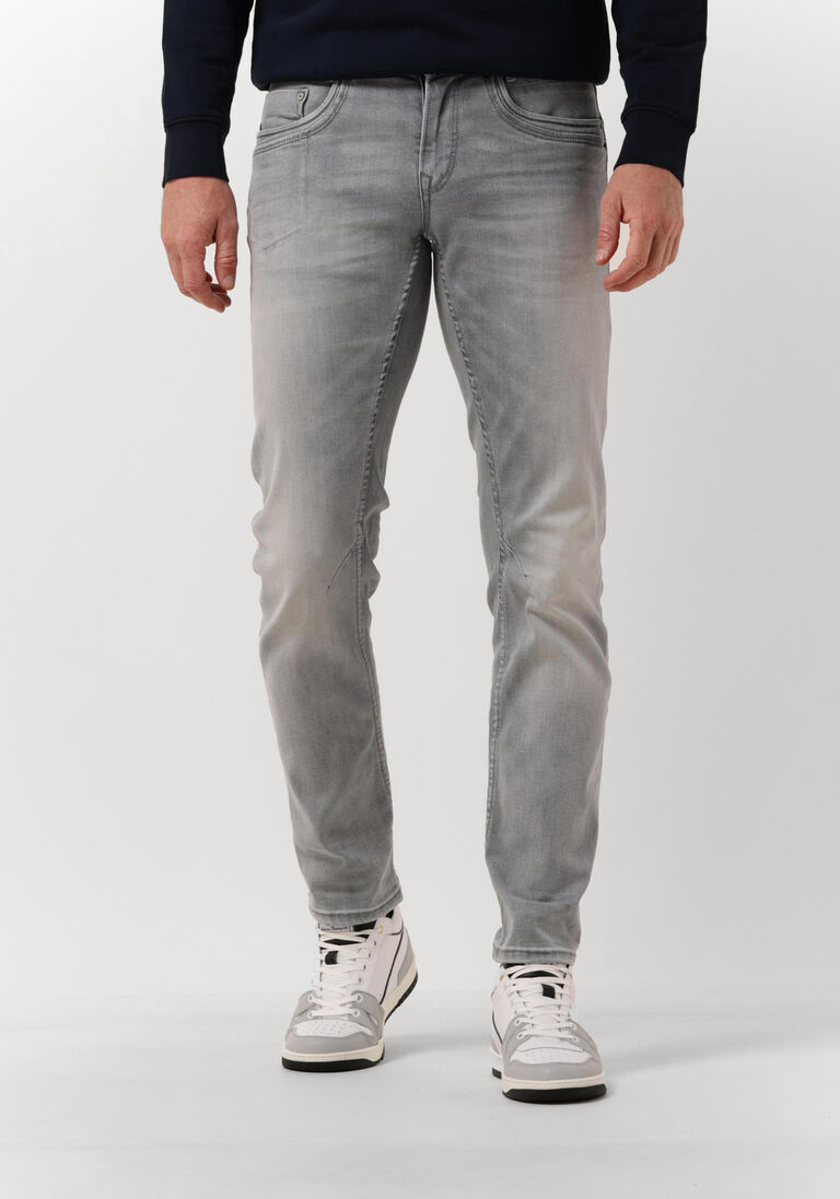 PME LEGEND lichtgrijze pme legend slim fit jeans skymaster grey on bleached