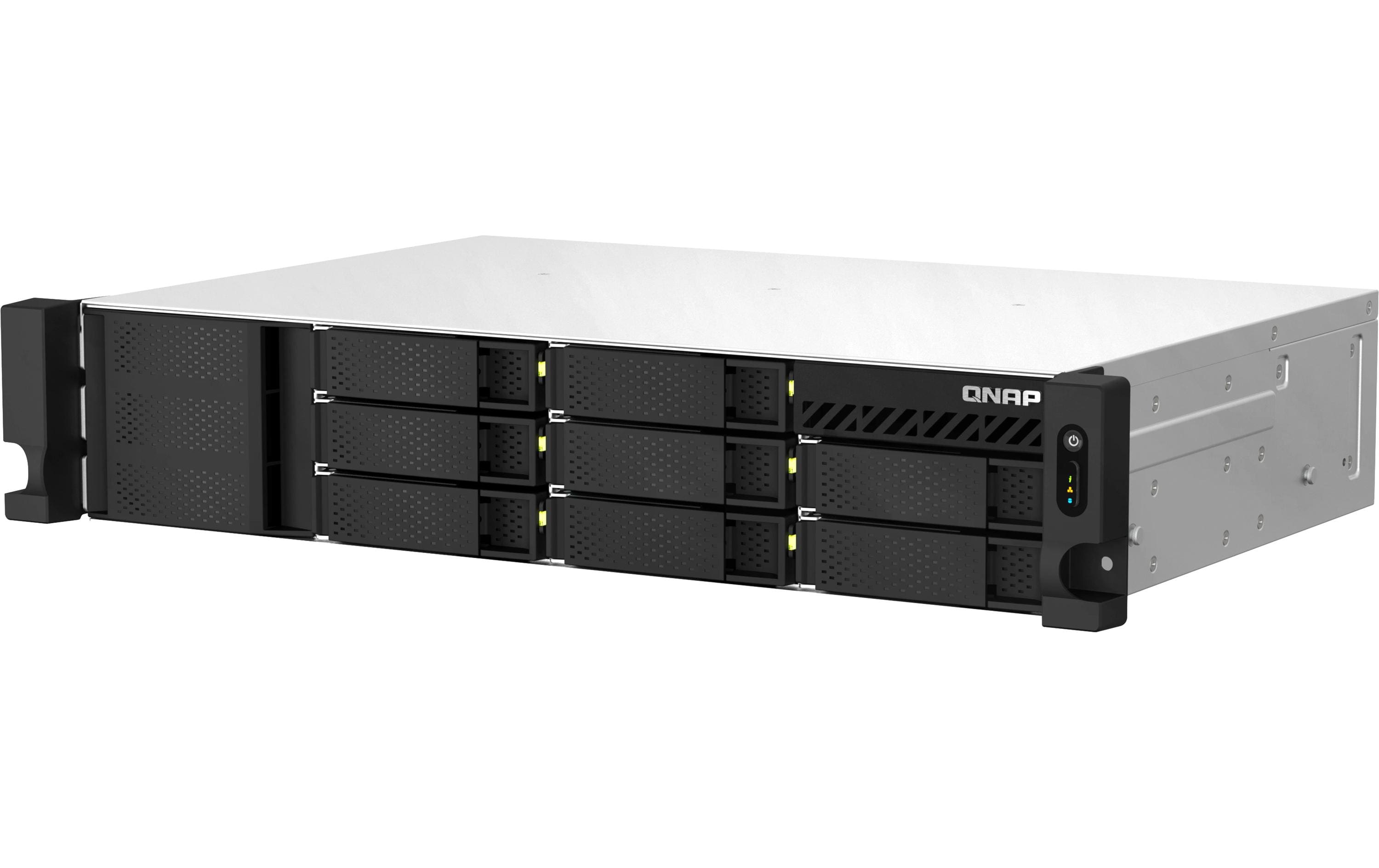NAS TS-873AEU-4G 8-bay<br>Rackmount-NAS mit 8 Einschüben, unterstützt duale 2.5GbE/-Konnektivität