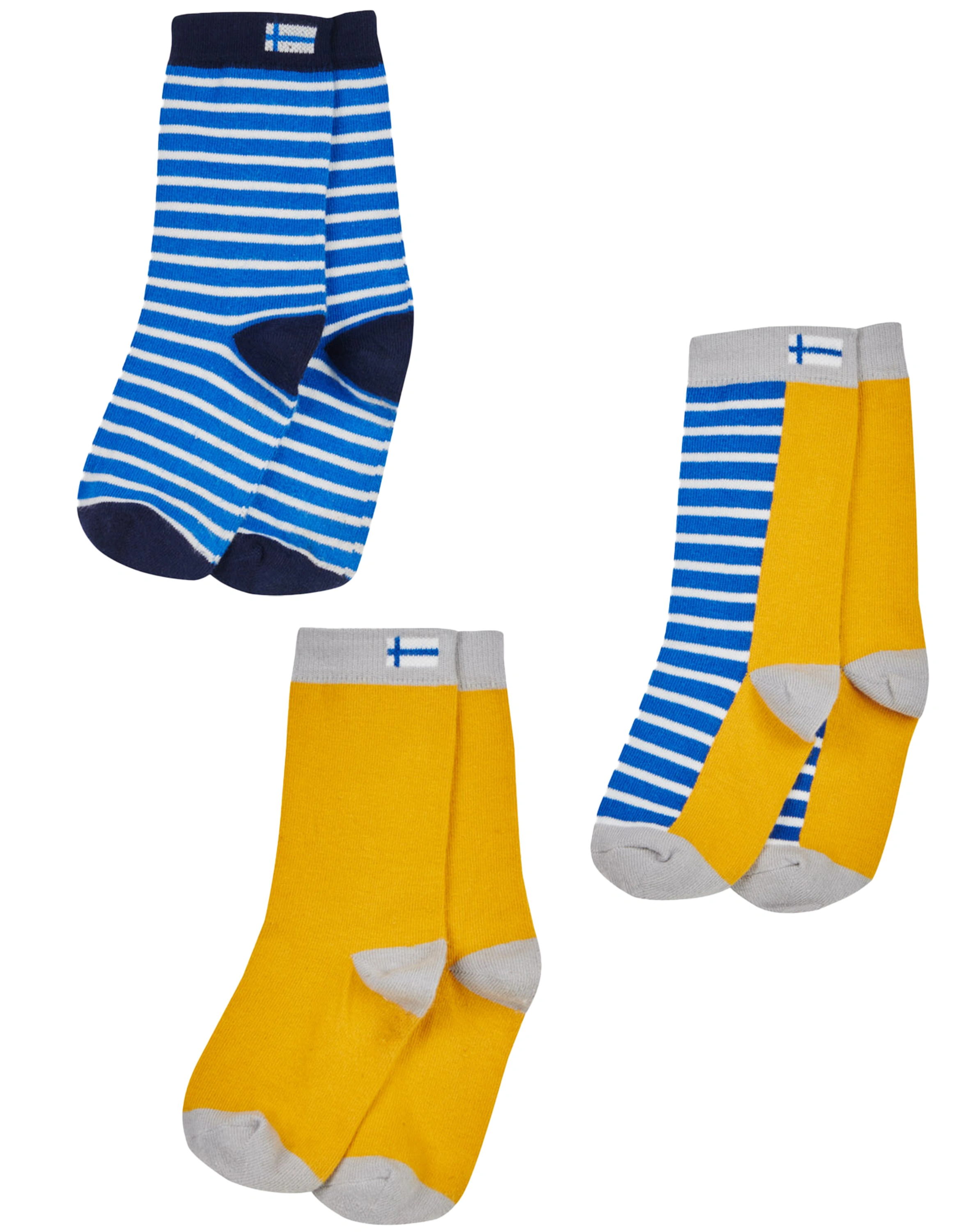 Socken SUKAT KOLME 3er Pack in in yellow