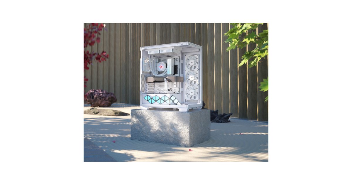 CorsairNAUTILUS 240 RS LCD CPU-vloeistofkoeler waterkoeling  (Wit)
