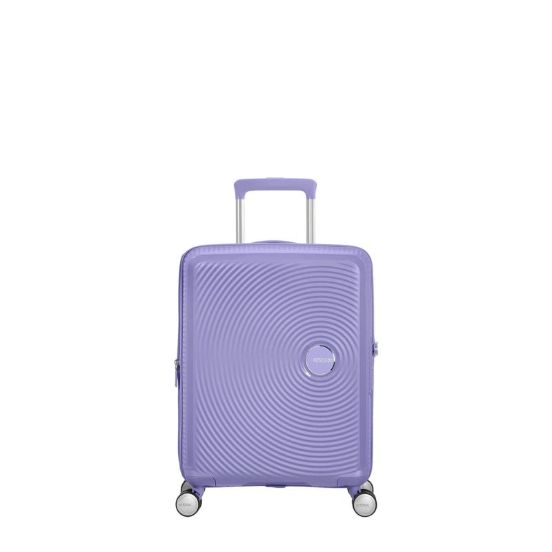 Valise cabine rigide Soundbox Extensible 55 cm Lavande