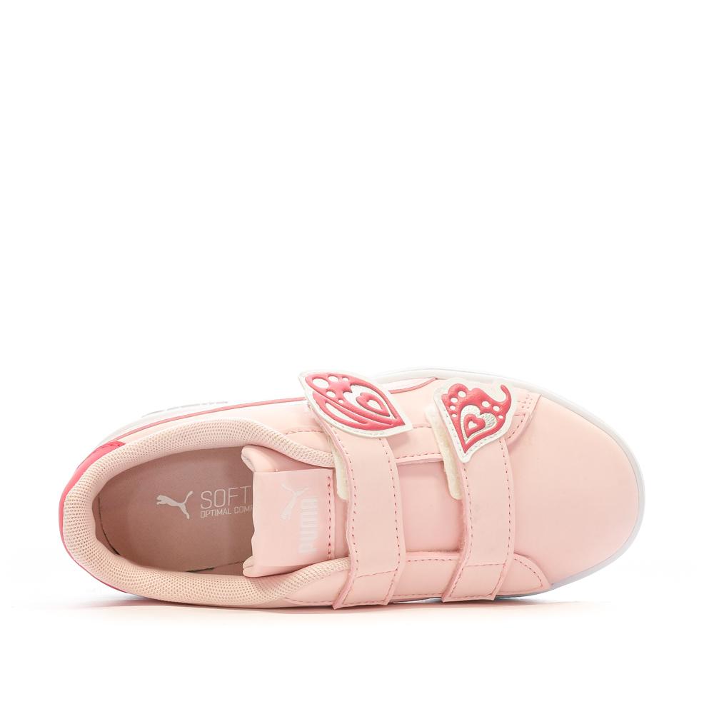 Puma Baskets Rose Fille Puma Smash Butterfly