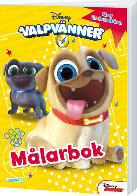 Disney Puppy friends Fargeleggingsbok