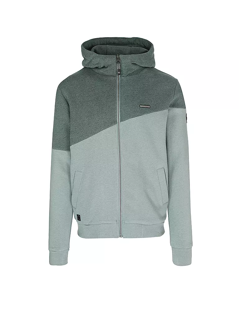 RAGWEAR Sweatjacke WINGS dunkelgrün