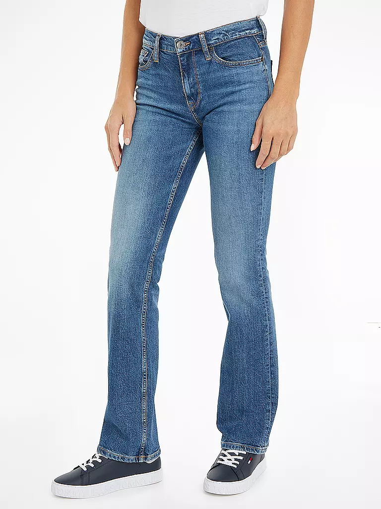 TOMMY JEANS Jeans Bootcut Fit MADDIE blau