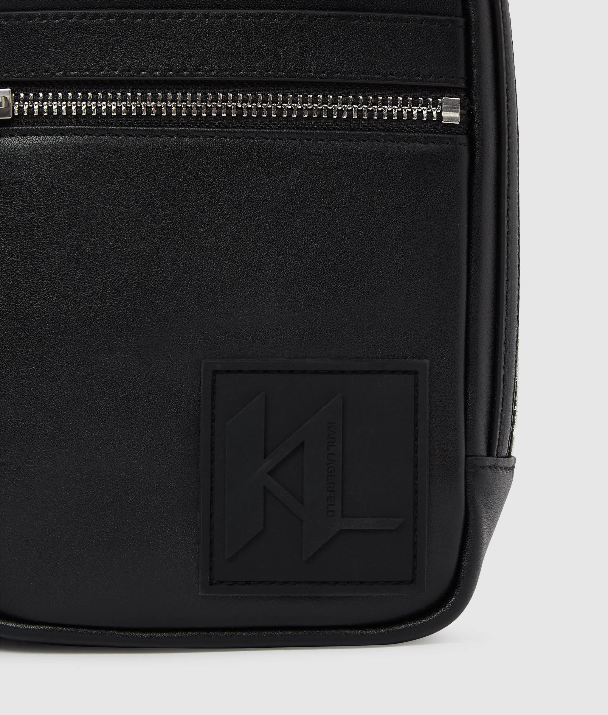 Monogram patch slingbag
