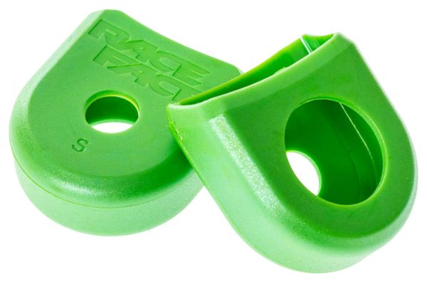 RACE FACE Paire de protèges Manivelles Alu BOOT PEDAL Vert