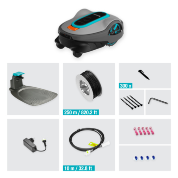Gardena robotmaaier Sileno Life 1250m² - 21cm