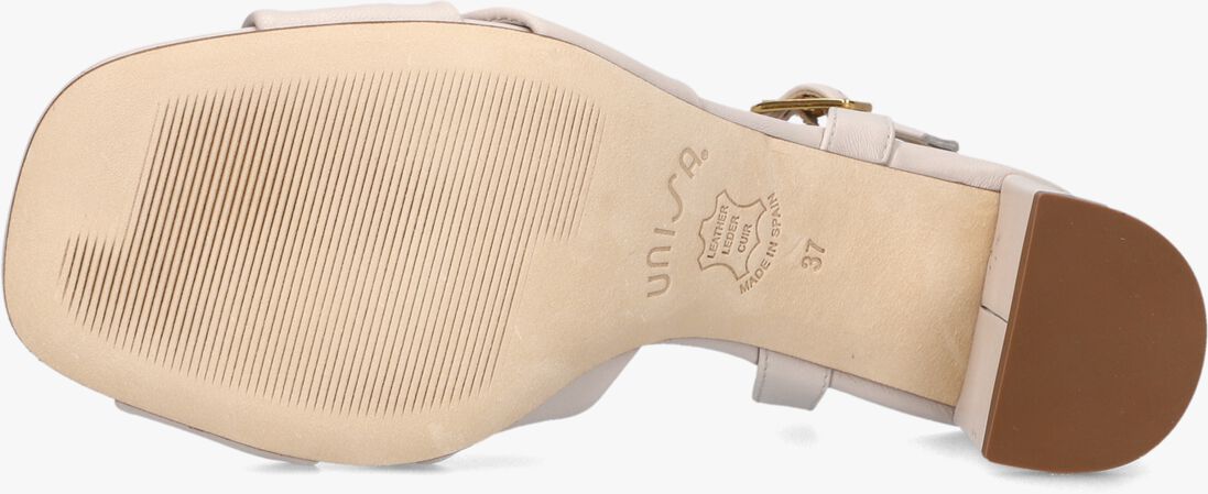 witte unisa sandalen met hak medway