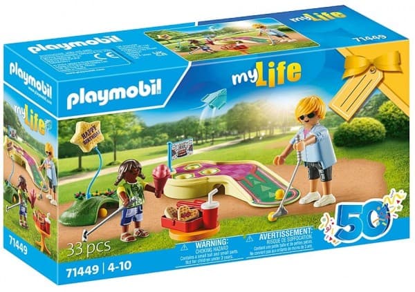 Playmobil Minigolf, 4 år, Flerfarget