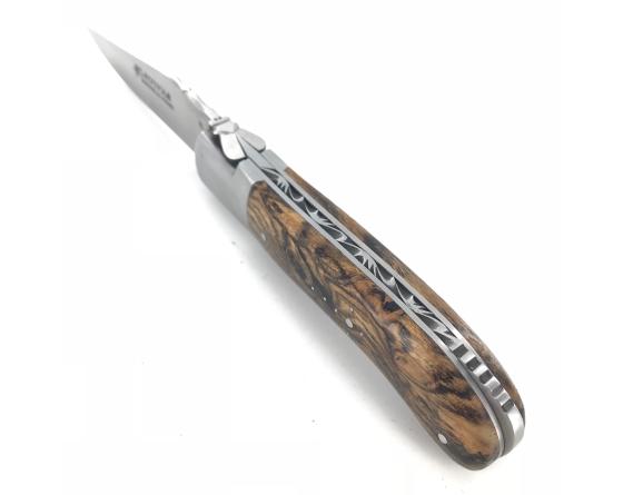 Laguiole Gentleman Bocote Couteau de Poche - Laguiole par Fontenille Pataud