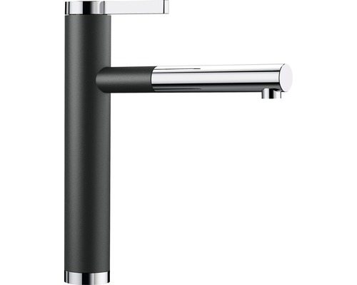 Blanco keukenkraan LINEE-S antraciet 518438