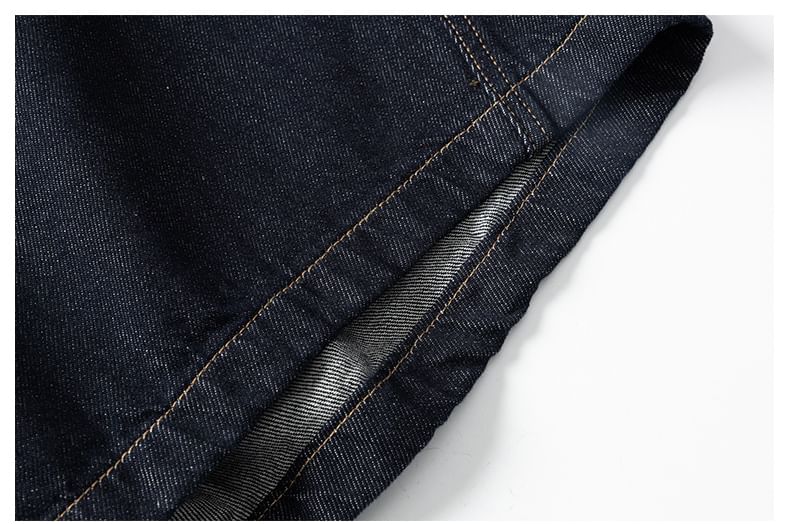 Shineon Studio - Hoge taille effen wijde pijpen joggingbroek