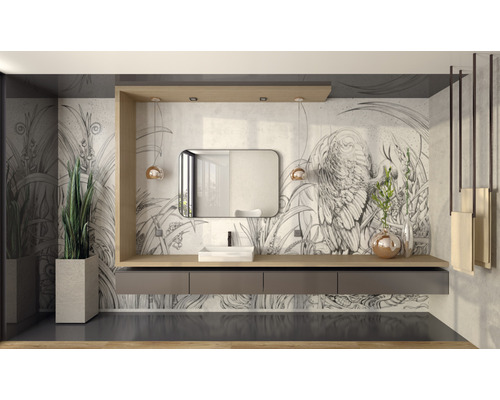 Badkamerspiegel Cordia TENDER LINE 60 x 80 cm zwart