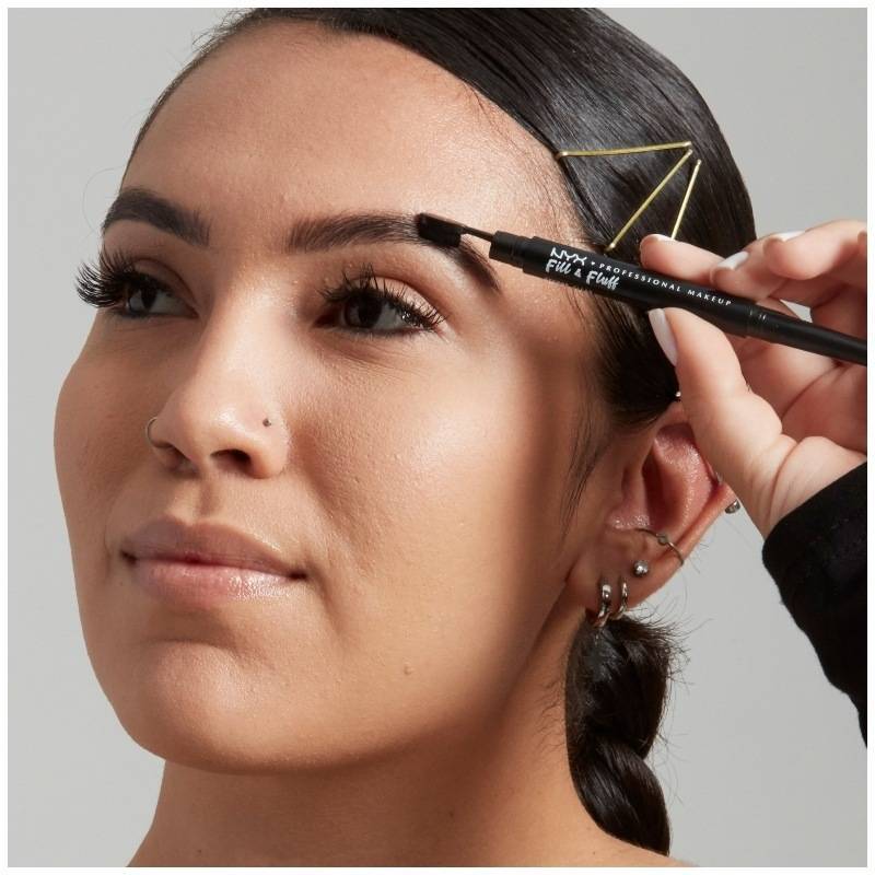 NYX Prof. Makeup Fill & Fluff Eyebrow Pomade Pencil 0,2 gr. - Clear
