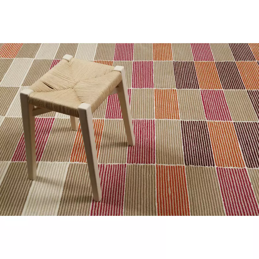 Esprit Kurzflorteppich Fida beere beige taupe