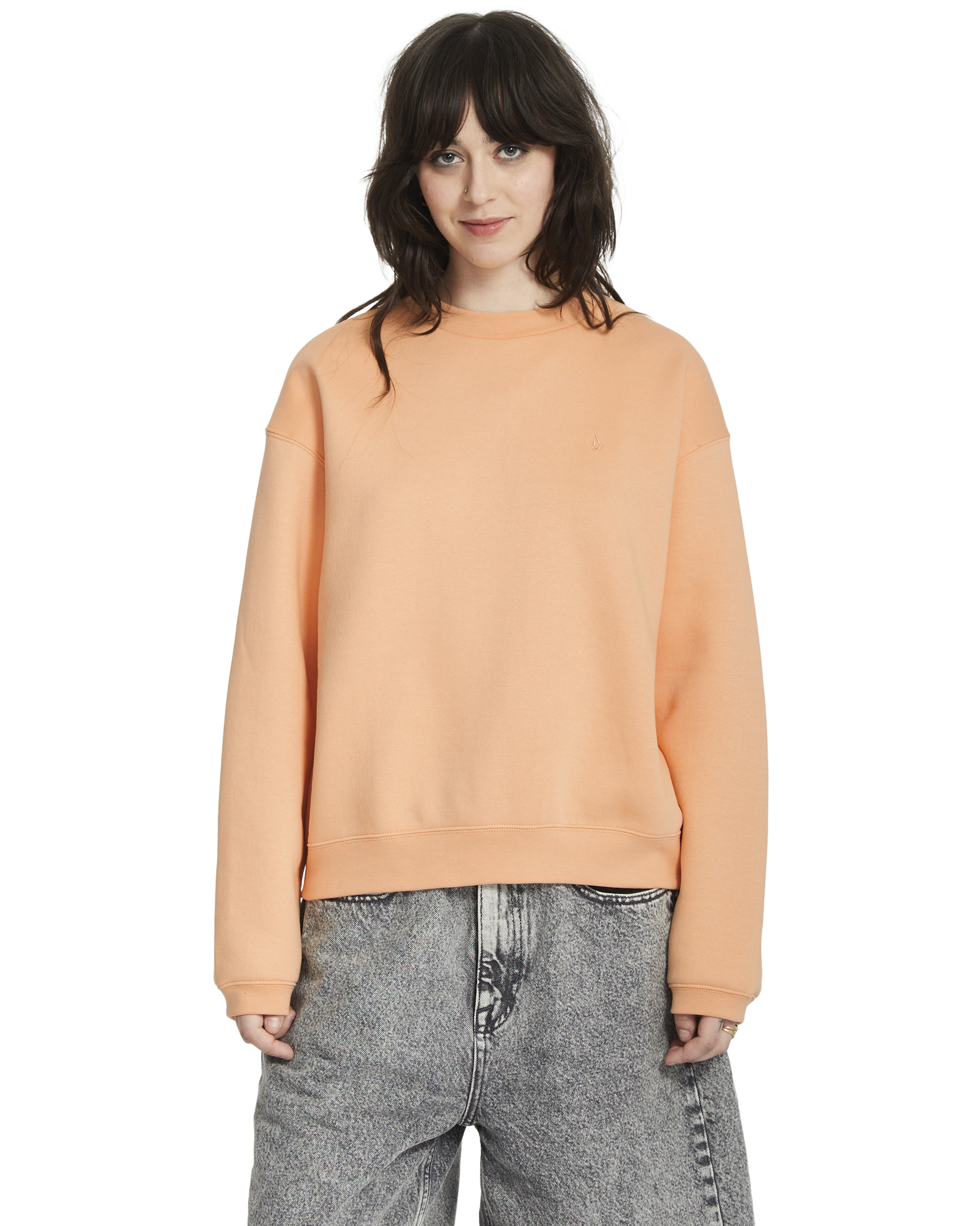 Volcom Stone Heart Up Crew Dusty Lavender