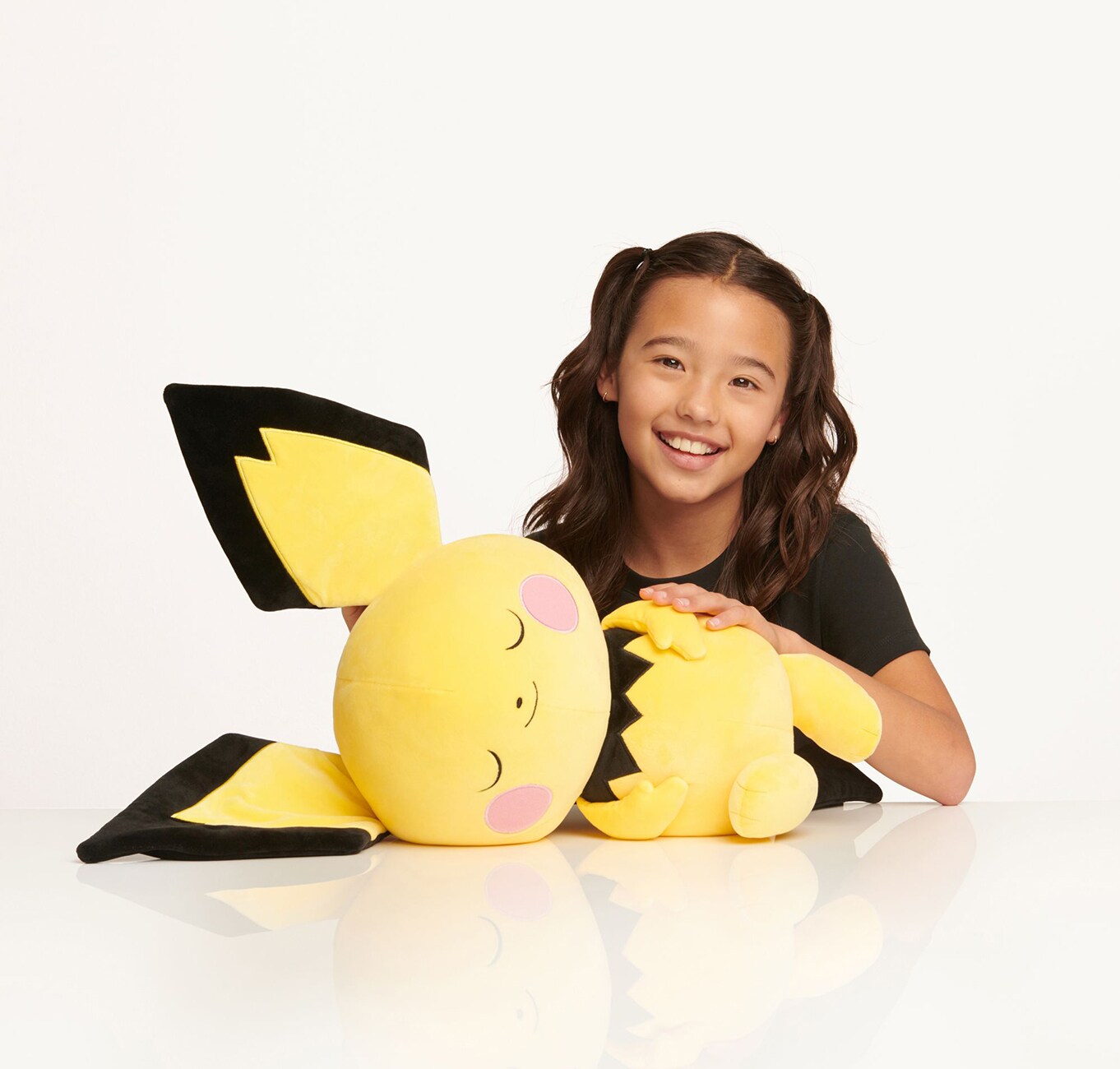 Jazwares POK - 45cm Plüsch Pichu gelb Kuscheltier