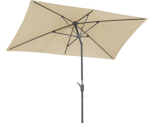 Schneider Tunis parasol 270 x 150 cm naturel