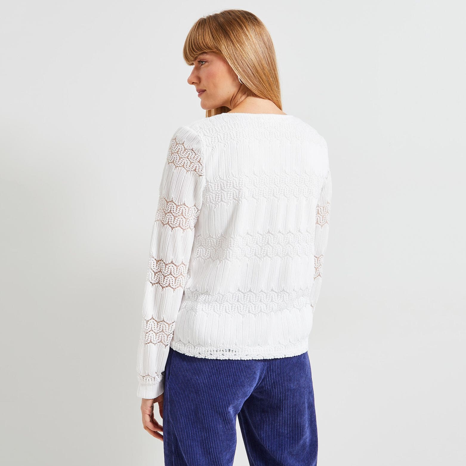 Blouse dentelle femme