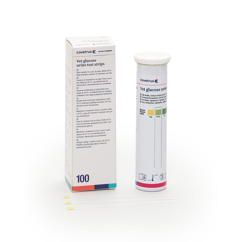 CVET Urine Teststrips Glucose 100 stuks | 13092